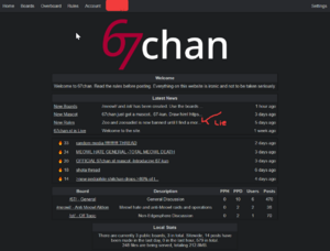 Screenshot of 67chan's homepage.png