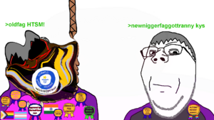 New soyjak wiki faggot vs old soyjak wiki GOD.png