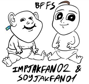 Soyjakfan01 and impjakfan02.jpg