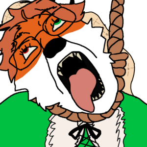 Fooey mascot trannyfur hanging.webp